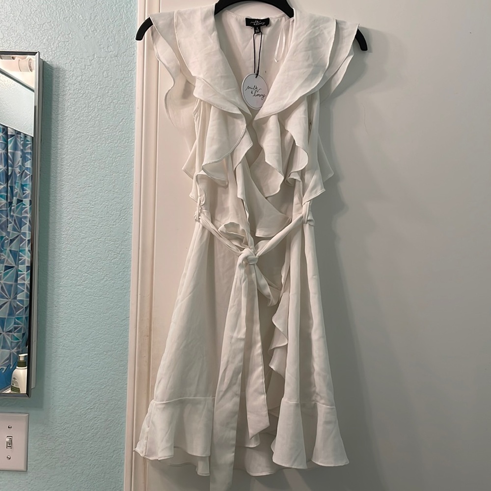 Milk and Honey White Dress